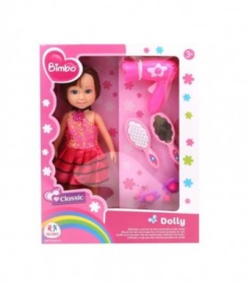 MUÑECA 13CM CON ACCESORIOS