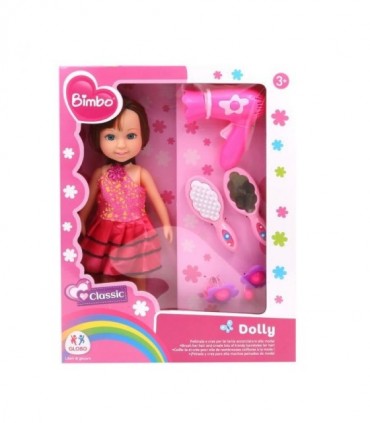 MUÑECA 13CM CON ACCESORIOS