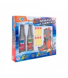 JUEGO ARMAS CON MISILES Y BOTELLAS