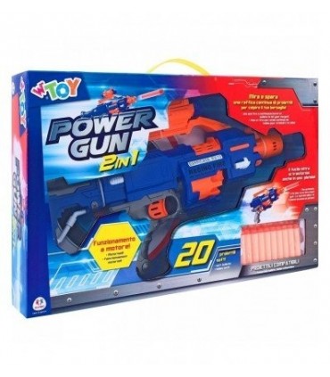 ARMA GRANDE TIPO NERF CON 20 BALAS