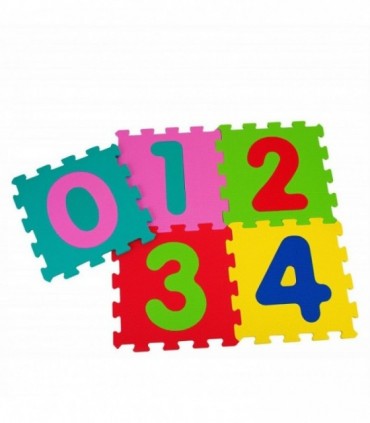 ALFOMBRA PUZZLE NUMEROS 5PCS