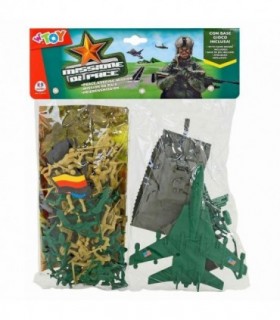 KIT SOLDADOS CON VEHICULOS MILITARES