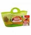 CESTA CON VEGETALES 18PCS