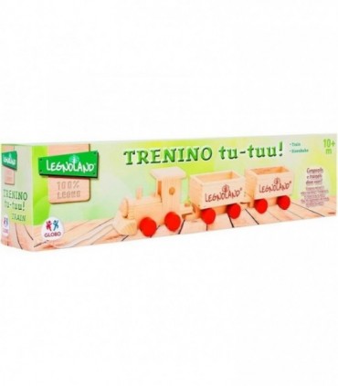 TREN CON CUERDA MADERA