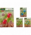 WOODEN MINI MARACAS