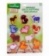 WOODEN ANIMALES DE GRANJA 11PCS