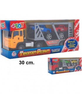 TRAILER CON REMOLQUE Y VEHICULOS