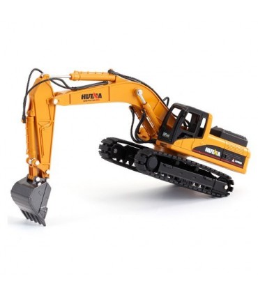 EXCAVADORA + BUMPER HUINA 1611 1/50 ESTATICA