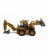 EXCAVADORA PALA DELANTERA CAZO DETRAS HUINA 1704 1/50 ESTATICA