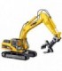 EXCAVADORA CON PINZA HUINA 1713 1/50  ESTATICA