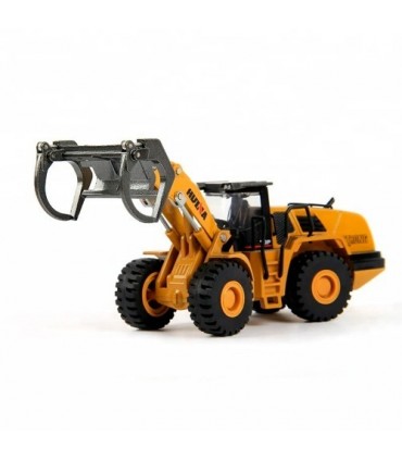 BULLDOZER CON PINZA HUINA 1716 1/50 ESTATICA