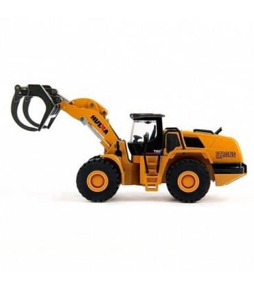 BULLDOZER CON PINZA HUINA 1716 1/50 ESTATICA
