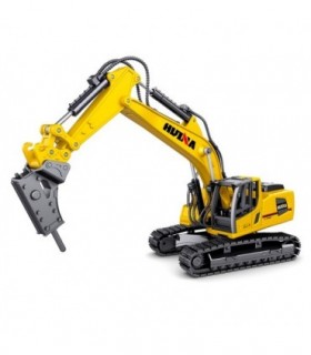 EXCAVADORA CON MARTILLO HUINA 1811 1/60 ESTATICA