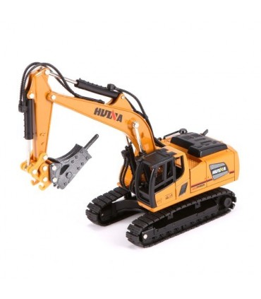 EXCAVADORA CON MARTILLO HUINA 1811 1/60 ESTATICA