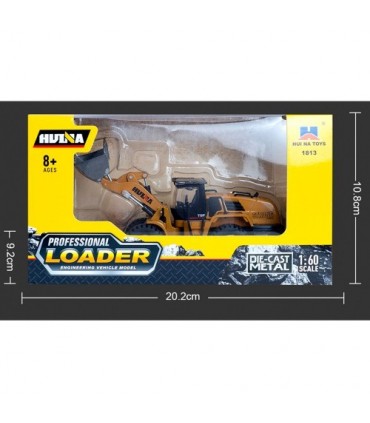 BULLDOZER HUINA 1813 1/60 ESTATICA