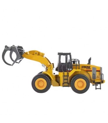 BULLDOZER CON PINZA  HUINA 1914 1/40 ESTATICA