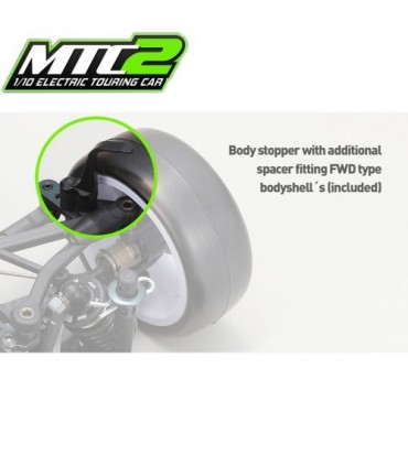 COCHE 1/10 TOURING FWD ELECTRICO MTC2 MUGEN