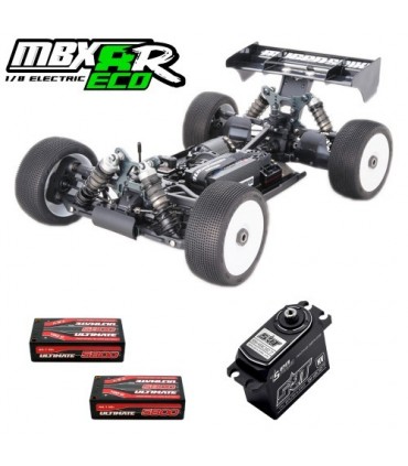 COMBO COCHE 1/8 OFF ROAD MBX8R ECO + 1 x SHORTY 15.2HV 6000MHA 130C + SERVO SRT-BH9027