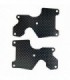 PLACA CARBONO TRAPECIO TRAS. MBX8R (1mm) (2u.)