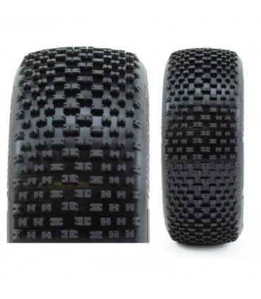 H-BLOCK v2 BUGGY C3 (MEDIUM) EN LLANTA NEGRA CON PEGATINAS (2pcs.)