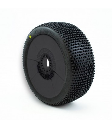 CLAYMORE v2 BUGGY C2 (SOFT) EN LLANTA NEGRA CON PEGATINAS (2pcs.)