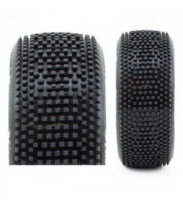 HOT DICE v2 BUGGY C3 (MEDIUM) EN LLANTA NEGRA CON PEGATINAS (2pcs.)