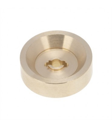 TAPA PORTICOS BRONCE 6MM AXIAL SCX24 (4u)