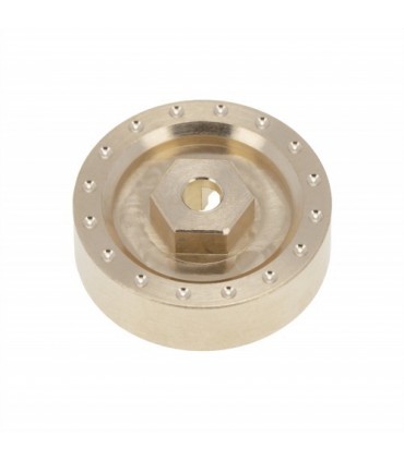 TAPA PORTICOS BRONCE 6MM AXIAL SCX24 (4u)