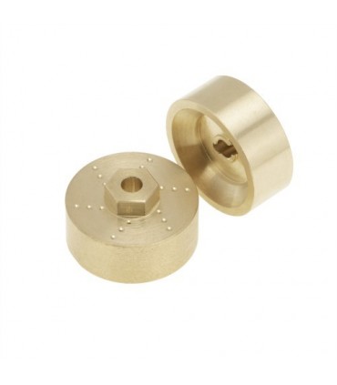 TAPA PORTICOS BRONCE + EJES  AXIAL SCX24 6mm (4u)