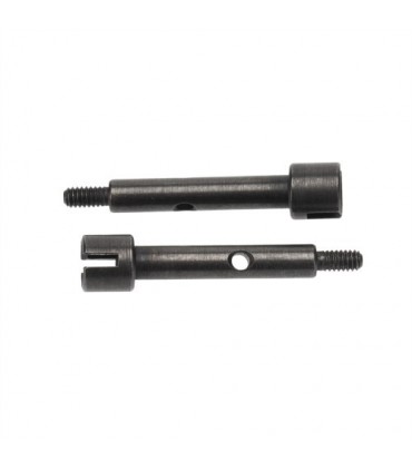 TAPA PORTICOS BRONCE + EJES  AXIAL SCX24 6mm (4u)