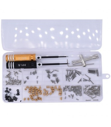 KIT TORNILLOS SCX24 (220u.)+ HERRAMIENTAS