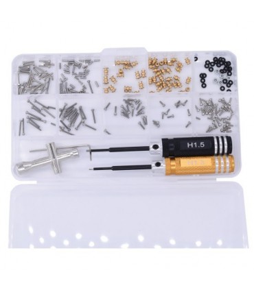 KIT TORNILLOS SCX24 (220u.)+ HERRAMIENTAS