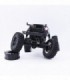 SERVO HORN ALUMINIO 24T AXIAL SCX24 SERVO ORIGINAL NEGRO (1u)