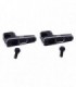 SERVO HORN ALUMINIO 15T AXIAL SCX24 (SERVO EMAX) NEGRO (1u)