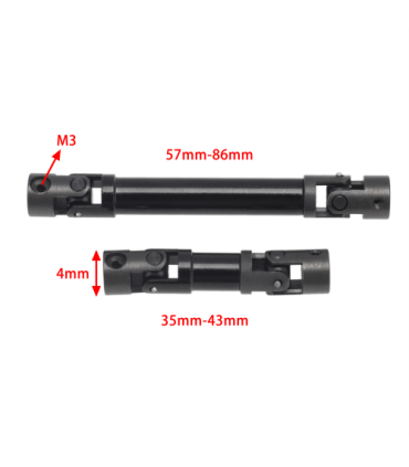 EJES TRANSMISION AXIAL SCX24 90081