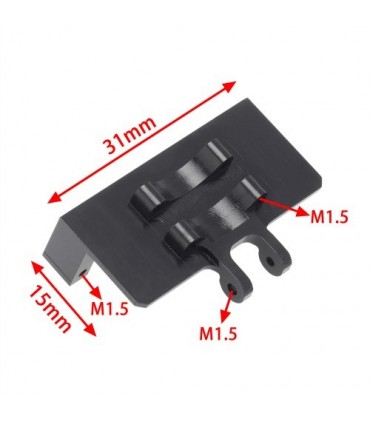 SOPORTE SERVO AXIAL SCX24 (VALIDO EMAX ES08MA)