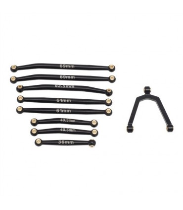 KIT TIRANTES TABICAS ALUMINIO AXIAL SCX24 90081
