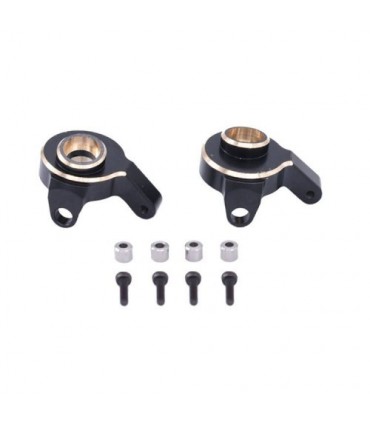 MANGUETAS PESADAS AXIAL SCX24 7G NEGRO DORADO (2u)