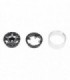 LLANTAS CNC AXIAL SCX24 ALUMINIO STARFISH-PRO BEADLOCK NEGRO (4u)