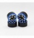 LLANTAS CNC AXIAL SCX24 TORNILLOS ALUMINIO-BEADLOCK AZUL (4u)