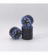 LLANTAS CNC AXIAL SCX24 TORNILLOS ALUMINIO-BEADLOCK AZUL (4u)