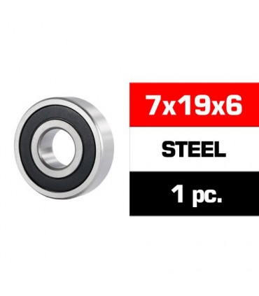 7x19x6 ROD.ACERO "HS" TAPAS GOMA DEL. MOTOR (UR. NOVA.OS) (1u.)