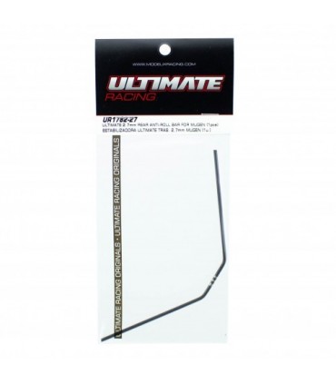 BARRA ESTABILIZADORA ULTIMATE TRAS. 2.7mm MUGEN. ASSOCIATED. XRAY (1u.)