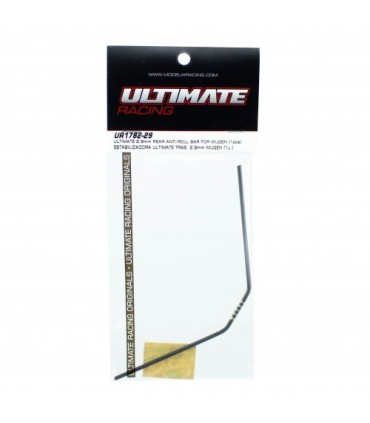 BARRA ESTABILIZADORA ULTIMATE TRAS. 2.9mm MUGEN. ASSOCIATED. XRAY (1u.)