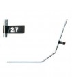 BARRA EST. DEL. 2.7MM MBX6/7/7R/8/8R MUGEN