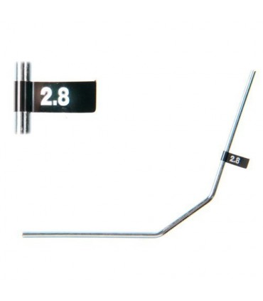 BARRA EST. DEL. 2.8MM MBX6/7/7R/8/8R MUGEN