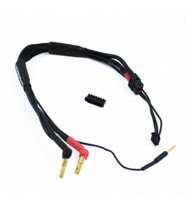 CABLE CARGA 2S DE 30 cm CON CONECTOR XT60 -  4/5mm