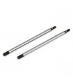 -LIQUIDACION- ASSOCIATED RC8B3/RC8B3.1 FACTORY TEAM CHROME SHOCK SHAFTS 39.5mm