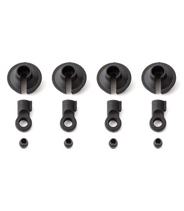 -LIQUIDACION- ASSOCIATED RCOB3/3.1 SHOCK ROD ENDS & SPRING CUP 20MM