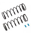 -LIQUIDACION- Team Associated Front Springs, V2, blue, 5.5 lb/in, L70, 8.75T, 1.6D